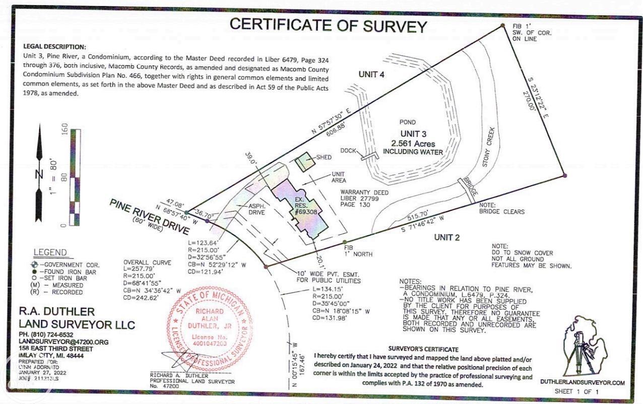 Homes for sale in Bruce, MI | 69308 Pine River Dr #Unit 3, Bruce, MI 48065 | MLS# 50191847