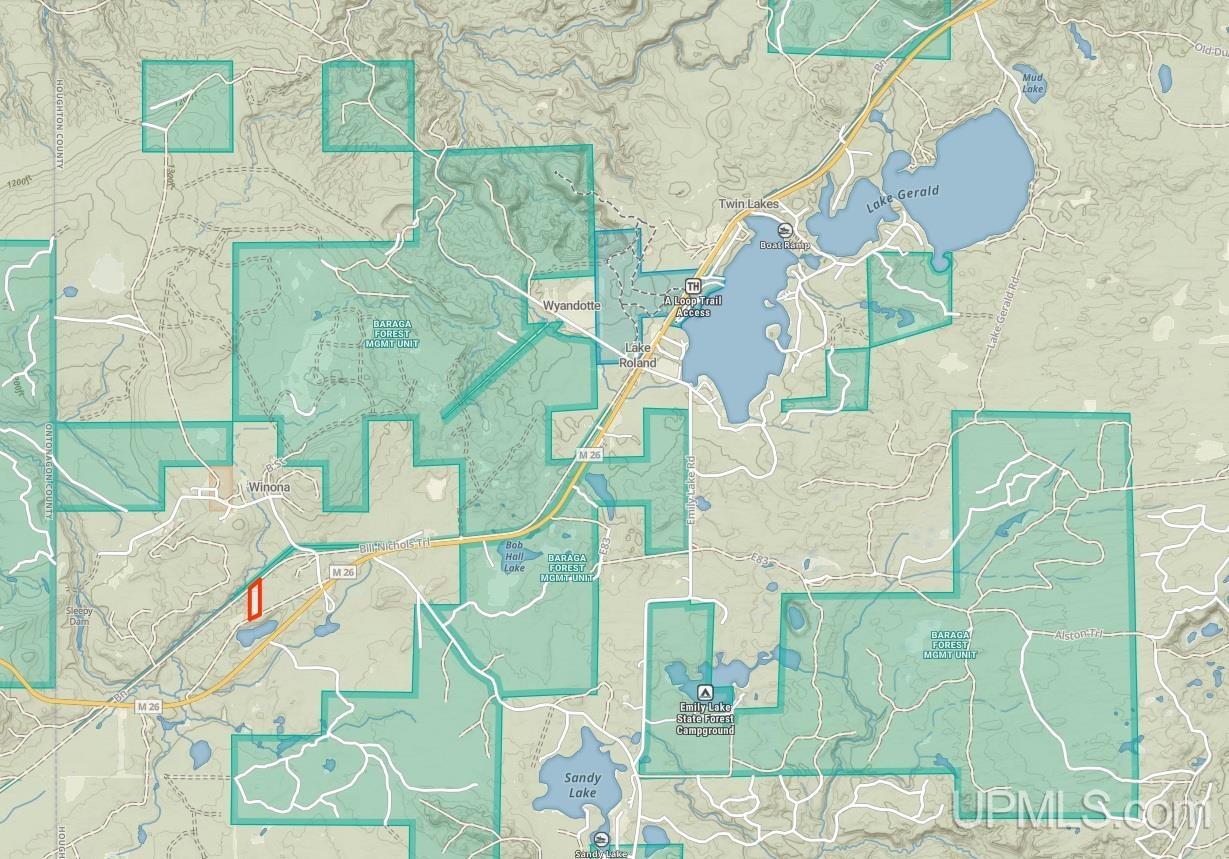 Homes for sale in Toivola, MI | Tbdg Off Winona Rd, Toivola, MI 49965 | MLS# 50192166