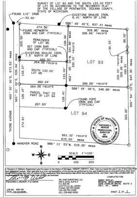Homes for sale in Pentwater, MI | Vl 3rd Ave, Pentwater, MI 49449 | MLS# 70484944