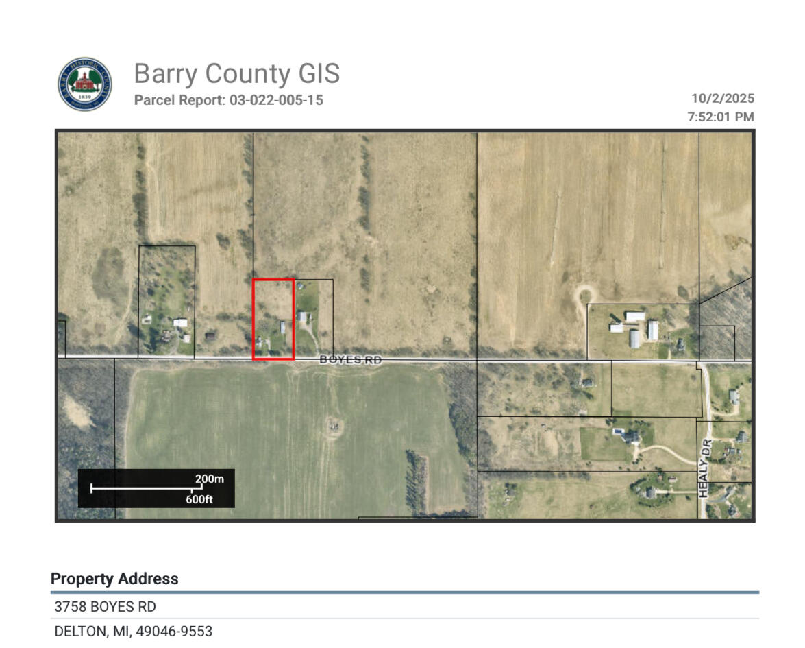 Homes for sale in Delton, MI | 3758 Boyes Rd, Delton, MI 49046 | MLS# 70498247