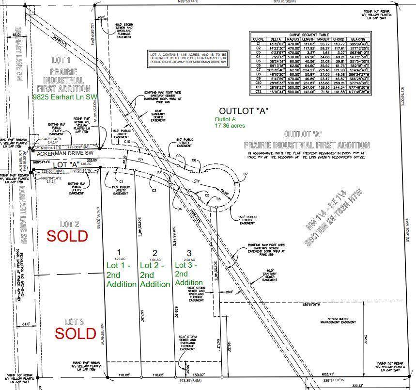 0 Ackerman Dr SW CedarRapids IA 52404