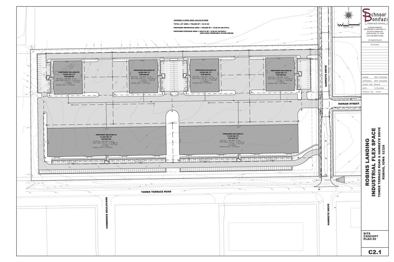 Tower Terr Rd -70,000 SF #A Robins IA 52411