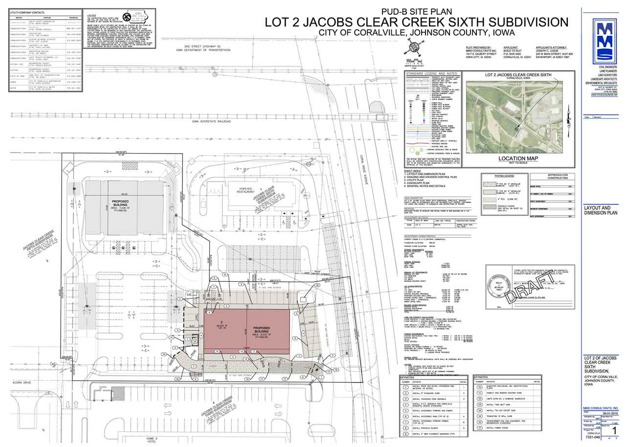 744 CORAL RIDGE AVE - GROUND LEASE Coralville IA 52241