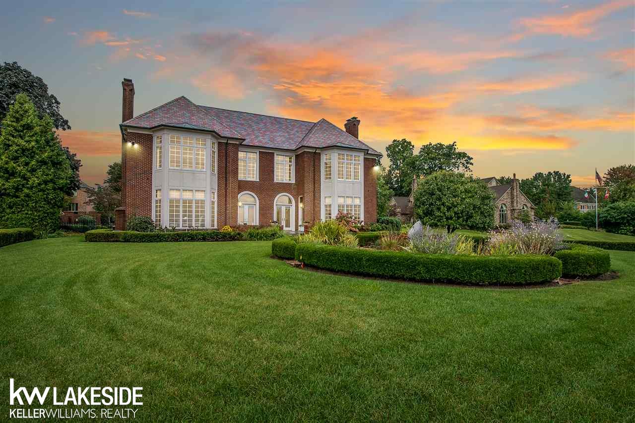 **ANNOUNCEMENT** THIS GORGEOUS GROSSE POINTE HOME HAS BEEN SELECTED AS THE JUNIOR LEAGUE OF DETROIT 2022 DESIGNER’S SHOW HOUSE. Every other year the JLD selects a prominent local estate and curates a phenomenal team of local and national interior designers to transform the home into a Designers’ Show House. Navigate to https://www.jldetroit.org/fundraiser/designers-show-house/ for more details and timing. Subtle in its sophistication and gentle in its opulence, this home is a luxurious lakeside abode. From the ornate crown molding to the sweeping hardwood floors, the immaculate landscaping, and rare water views of Lake Saint Clair, this residence is for those who prefer only the finer things in life. This manor-style home is set within the highly prized Grosse Pointe Farms on the highest elevated parcel of land, affording the residents priceless views of the glistening lake and total privacy. Inside, expert craftsmen were engaged to create every detail of the home. From over $175,000 in custom paint to the kitchens, bathrooms, floors, and ceilings - every material used throughout this 6,000 sq ft home is of the highest quality and finished to the highest standard. The expansive floor plan offers five over-sized bedrooms and 6.5 baths, plus an abundance of living spaces perfect for those who love to entertain, or just want to relish in this spectacular home.