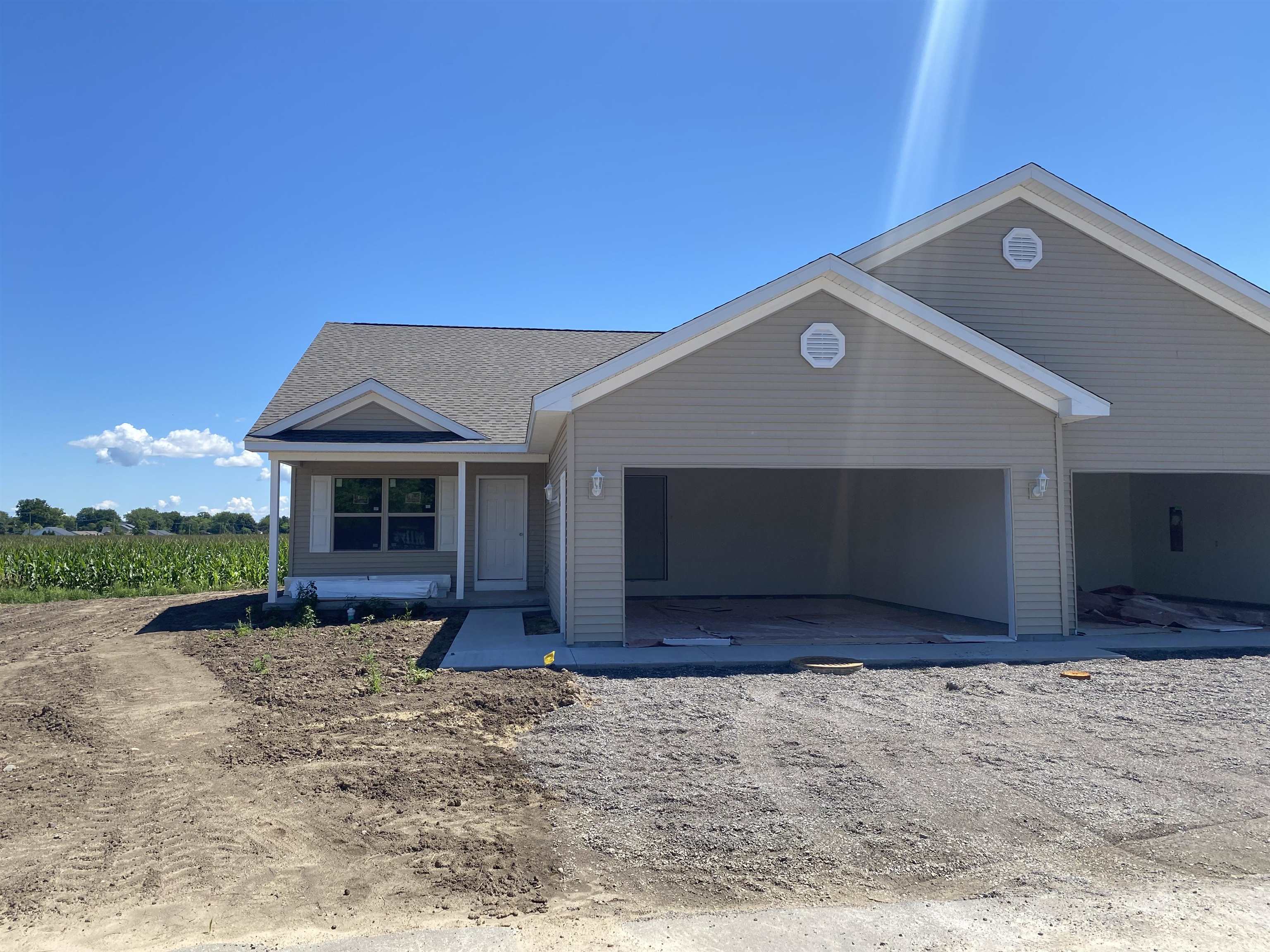 Beautiful brand new condo in ever popular Auburn MI. This Lovely two bedroom, 2 bath duplex condo will be ready soon to call your own.  With an accepted Purchase agreement, you still have time to make any up grades to the home, and choose your own finishes.