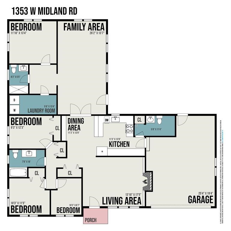 1353 W Midland Road
