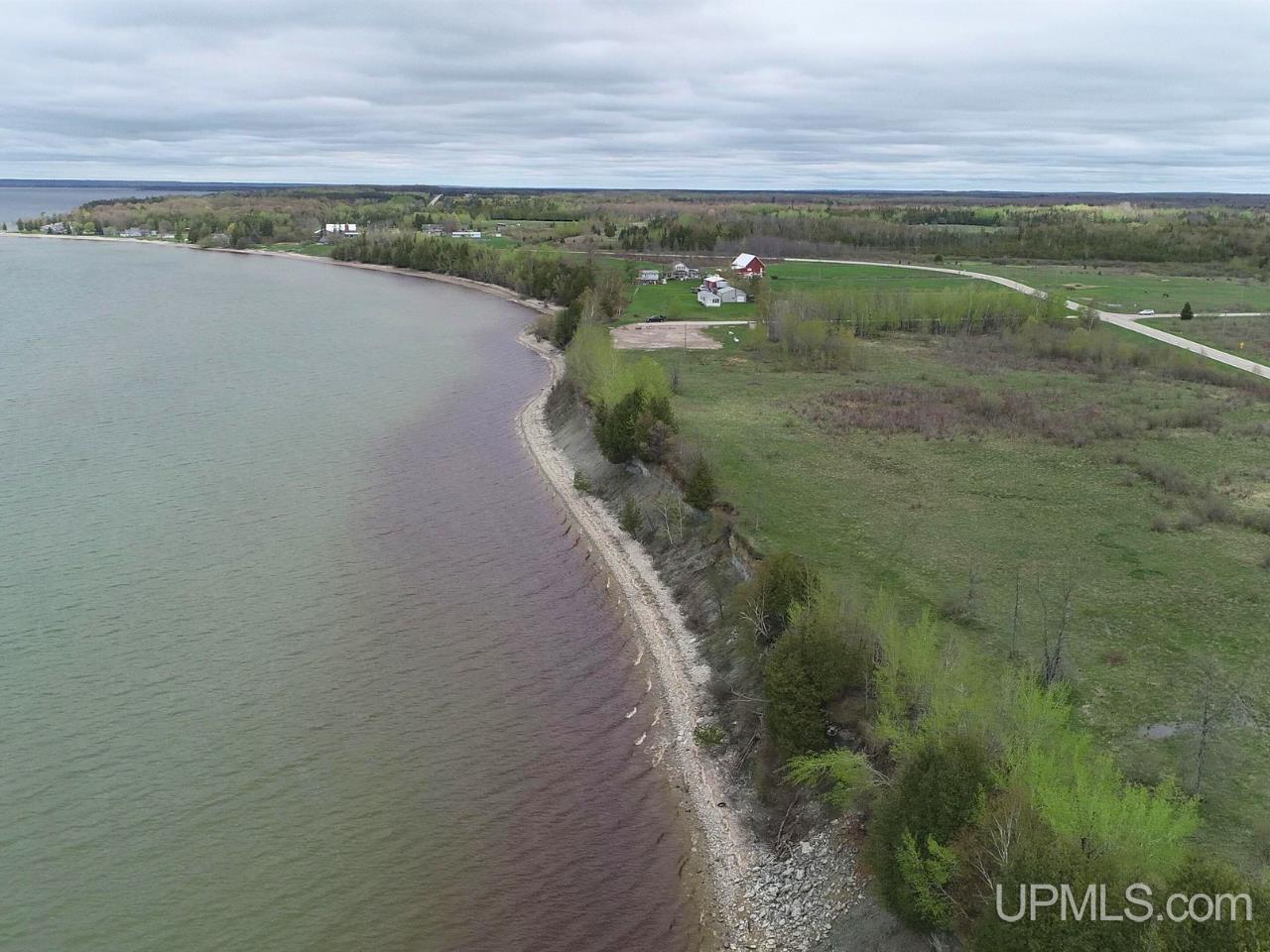 land for sale with Waterfront in Rapid River, Michigan