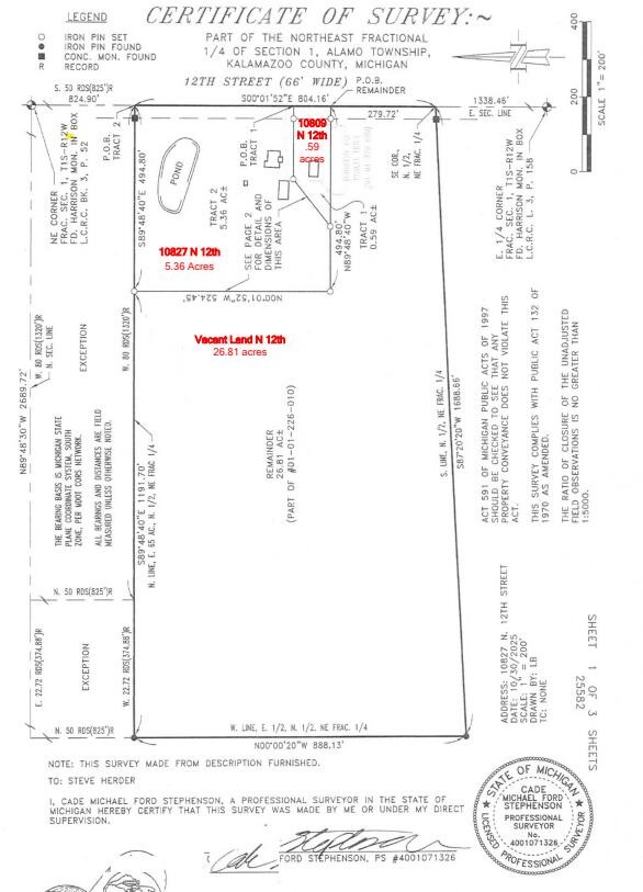 Homes for sale in Plainwell, MI | V/l N 12th St, Plainwell, MI 49080 | MLS# 70508705