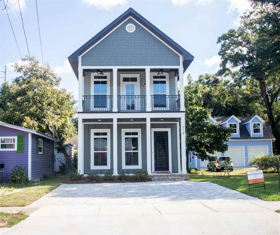 Belmont Tract Homes For Sale Downtown Pensacola, FL New Home