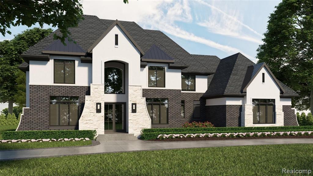GO TO 7121 MUERDALE, WEST BLOOMFIELD, MI 48322. Schedule a tour for a similar built home now till July 6th! Come see a row of Sapphire Homes being built in a great location near Gilbert Lake off Quarton & Franklin in Bloomfield Hills w/Bloomfield Hills Schools. Stunning 4,500 sf 4 bed 4.2 bath home. Enter the dramatic 2 story foyer that leads to the great room which is open to the nook, kitchen, perfect for entertaining. Enjoy the sun all year round in the sunroom off the nook. Gourmet kitchen features custom 60" double stacked cabinetry, underlighting, XL Island w/seating, quartz countertops, Thermador appliances & WIC pantry. Highly desirable 1st floor owners en-suite w/spa retreat. Porcelain tile in Foyer, baths, mudroom & laundry, hardwood t/o the rest of first floor. Upper level has a loft & 3 spacious bedroom en-suites. Features ceiling heights 10'/13' 1st floor, 9' second floor, 8' solid doors, ceiling trim details in Foyer, GR & Kitchen, custom bench & cubbies in Mud room. The pictures are of a similarly built home and show upgrade options.