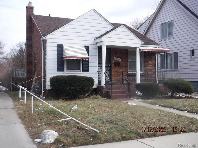 CUTE BRICK TWO BEDROOM BRICK RANCH IN DESIRABLE 8 MILE ROAD AREA, SEPARATE DINING And PARTIALLY FINISHED BASEMENT WITH GLASS BLOCK WINDOWS, ONE CAR DETACHED GARAGE, FWA, PROPERTY IS BEING SOLD IN "AS IS" CONDITION.