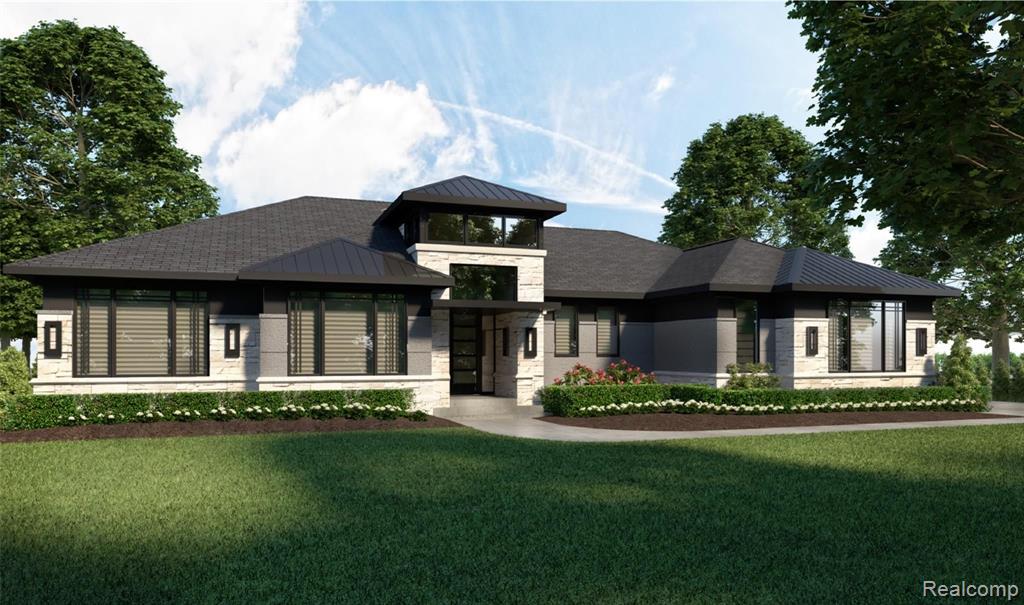OPEN HOUSE TUE & WED 4-7 pm GO TO: 7121 MUERDALE, WEST BLOOMFIELD, MI 48322. Schedule a tour for a similar built home now till July 6th! *TO-BE-BUILT NEW CONSTRUCTION* AWARD WINNING SAPPHIRE LUXURY HOMES PRESENTS "THE ODESSA " A BRAND NEW DESIGN. Sprawling 5,000 sf custom RANCH style home featuring 12'-14' ceilings throughout. This beautiful property is situated on a 3.9 acre estate sized lot for you to enjoy privacy and all the amenities that you desire. Located in the Birmingham school district with West Bloomfield taxes. Floor plan is flexible 4,000 to 5,000 sf 3 to 5 bedrooms, 3 to 5 baths, a courtyard style driveway with 4 to 6 car garages, 3 cars on each side. Includes the Diamond Collection features and amenities with high end finishes. Custom Eurocraft kitchen w/wolf, sub zero appliances, brizio plumbing fixtures, heated master bath flooring, Hardwood throughout the first floor living areas, premium tile at foyer, mud room, baths & laundry. Complete your exterior with a Sapphire Landscaping design to enhance your home.