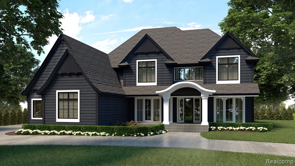 OPEN HOUSE TUE & WED 4-7 PM. GO TO 7121 MUERDALE, WEST BLOOMFIELD, MI 48322. Schedule a tour for a similar built home now till July 6th! *TO-BE-BUILT NEW CONSTRUCTION "THE CHRISTINA" BY AWARD WINNING SAPPHIRE LUXURY HOMES. Once in a lifetime opportunity to overlook Birmingham Golf Course and Birmingham Schools in the Beverly Hills Village Subdivision. This beautiful custom transitional/modern home is 4,500 sf, has 4 bedrooms ,4.1 baths. Home features a 2 story grand foyer and 2 story great rm w/gas fireplace & tile surround. Hardwood t/o 1st floor w/tile in foyer. Gourmet kitchen w/custom cabinetry, quartz countertops, XL island, walk-in pantry, mud rm & Thermidor Appliances. Four bedrooms on upper level, owner's retreat w/spa like bath & WIC closets, Junior en-suite & 2 other bedrooms each have individual baths. 3 car side entry garage. Photos are of similarly built home & show upgrade options. Still time to customize a plan options are available. Visit sapphireluxuryhomes for more info.