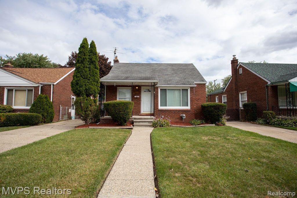 Clean fresh and ready to move into!! Awesome 3 bedroom brick ranch with partially finished basement perfect for extra living space with half bath!! This home also comes with all the appliances, Newer furnace and A/c, granite counter tops and much more!!