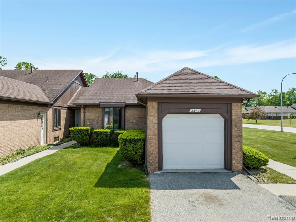 This updated end-unit brick ranch condo has plenty of space, a huge finished basement, garage, and backs up to a huge, lush, park like area. Rare end-unit is positioned flawlessly within this peaceful neighborhood and within the Dearborn community, about 10 minutes from the airport, near I-94, Telegraph, great schools, endless dining & shopping options, and all the important amenities you are looking for. Newer stainless steel appliances highlight the spacious kitchen with wood flooring throughout the first floor & 2 spacious bedrooms. Two full bathrooms on the entry level, attached garage, & private rear fenced patio round out the first floor. Spacious finished basement with sprawling open family room, bonus flex room, ample storage & laundry area. Truly an excellent condo in an exceptional community; in short this is a great place to live.