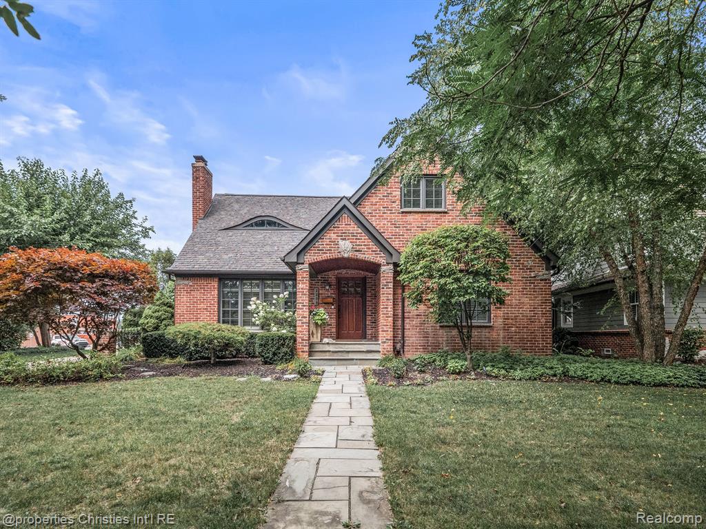 Timeless, endearing "Storybook" cape cod with spectacular updates and TWO Primary suites across the main and upper levels! Transitional and meticulous, the outstanding features of this home include newly refinished hardwood floors throughout the main level, brand new 18x18 mudroom tile, updated kitchen with neutral tones, custom beveled cabinets with cabinet crown and granite counters, high-grade stainless steel appliances, hot water spigot above the gas cooktop with a custom inlayed tile backsplash, kitchen island with comfortable seating and two built-in fridge-drawers and an additional desk/prep area. Open and consistent to the living and family rooms encompassed by beautiful curved archways with elegant casing, wainscoting and crown/base moulding, hardwood inlay accent in the dining room with an open butler's pantry, private half bathroom and arguably the best laundry room amongst competing inventory. The main level Primary suite features a fully built-out walk-in closet and an attached bathroom with a double vanity and frameless Euro glass shower enclosure, the upper level Primary suite features an expansive 27x15 layout with contemporary light fixtures, quiet sitting area, sizable bathroom also with a double vanity and walk-in shower with two shower-heads and frosted privacy door. Fourth bedroom currently being used as Primary closet with built-in organized shelving, closet island and a large "closet within a closet," easily able to be converted back into the fourth bedroom, which would then create a Jack & Jill bathroom concept between two upper level bedrooms. Upper level also features an additional ensuite with an updated attached full bathroom and a spacious multi-use loft. Cozy finished basement with a wet-bar, additional dishwasher and wine fridges, wine-nook, half bath and storage. Circular driveway and entertainer's patio with a professionally manicured yard and newly planted mature arborvitae's. Unsurpassed attention to detail throughout and located i