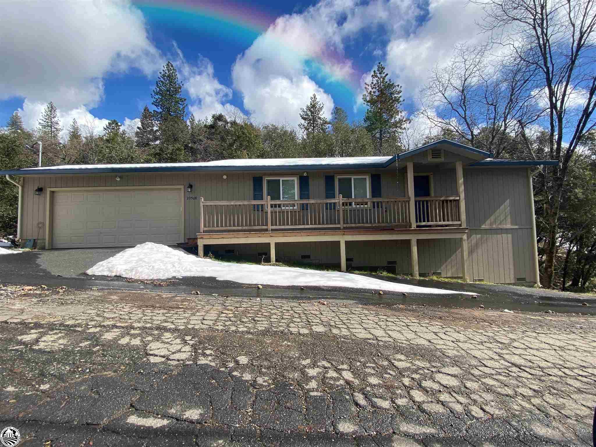 Built in 2015 - This single level, 3 bedroom 2 bath home includes a 2 car garage. Set on just over a half acre, you will enjoy the peaceful mountain setting on the front or back deck. This home comes equipped with everything you will need; central heat and air, dual pane windows, a wood stove, modern kitchen featuring granite counters, stainless steel appliances, including a 5 burner gas stove and refrigerator.   Willow Springs is a great Neighborhood with amenities such as tennis courts, a playground, baseball diamond, 2 ponds and a clubhouse - all for a small HOA fee of $49.50 per quarter. Willow Springs is conveniently located just minutes from Hwy 108, and is right at the base of all the recreational activities such as Dodge Ridge Ski Resort, Pinecrest Lake, Yosemite National Park and more. Make this your permanent home, investment or second home today.