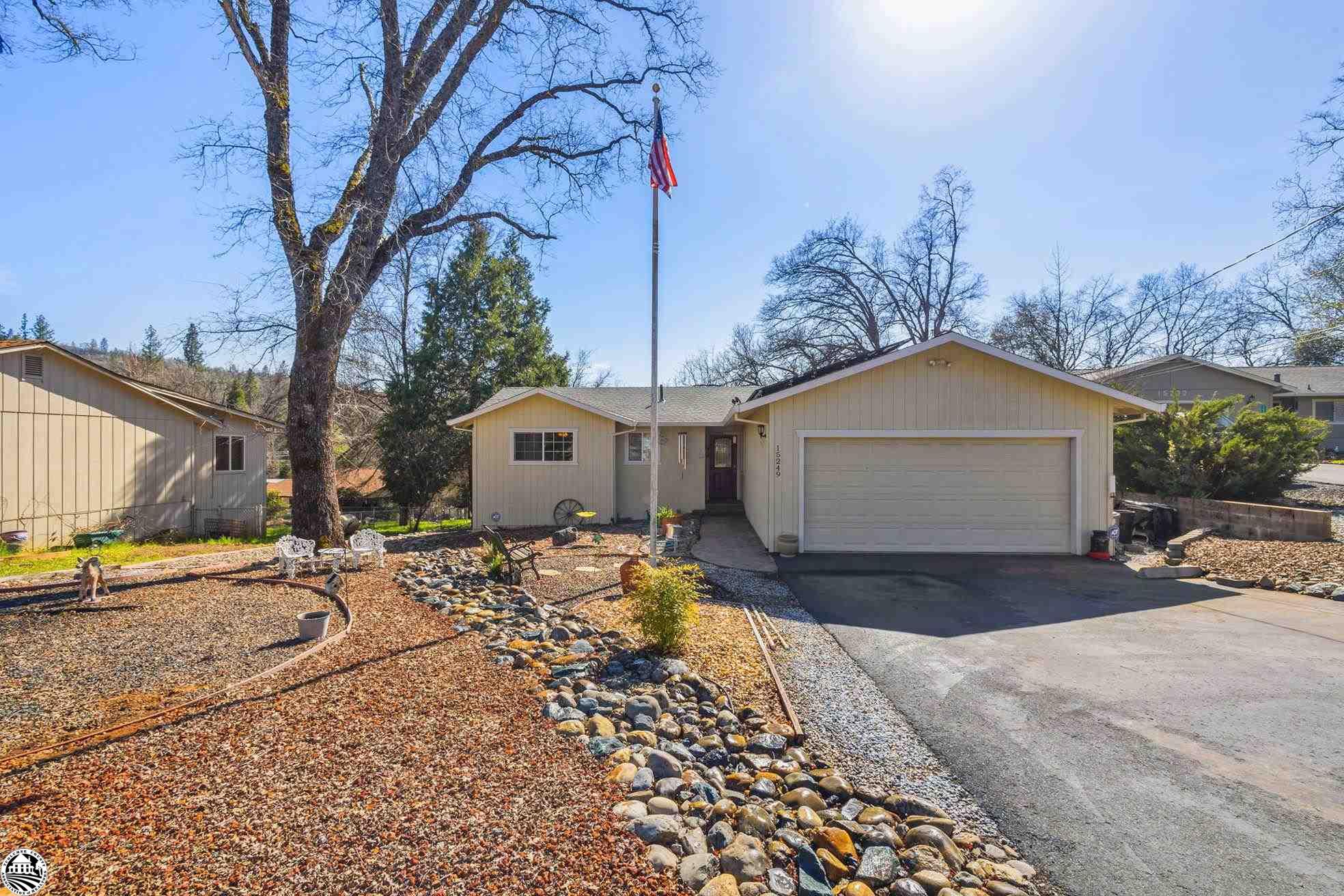 *** OPEN HOUSE this Sat June 10th, from 11am - 1pm***ALL LEVEL home on a quiet cul-de-sac, on the Phoenix Lake corridor. Energy efficient features including 40+ Solar panels, tankless water heater, ceiling fans in every room, and lots of drought tolerant hardscape. The open living room with a tile fireplace and kitchen nook is perfect for entertaining guests or spending time with family. Owners have thoughtfully upgraded with hardwood floors, soffit lighting, and window coverings, adding to the home's charm. Beautiful French doors leading out to the private and spacious backyard, create a seamless transition between indoor and outdoor living. The Pergola sits centrally in the back yard, with lots of stonework, paths, and room to play. The horseshoe pit is a fun and unique feature, with lots of open seating areas. Lots of room to park with an oversized 2 car garage, and extended driveway. Come take a look today